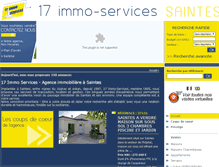 Tablet Screenshot of 17immo-services.com